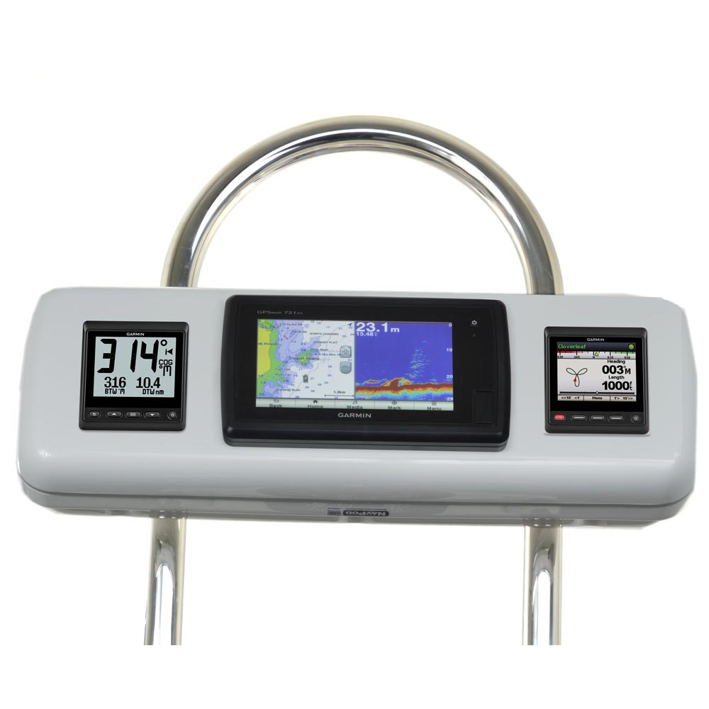 NAVPOD SYSTEMPOD PRE-CUT FOR GARMIN 700/70 SERIES AND TWO