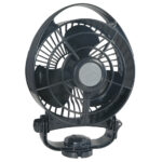 CAFRAMO BORA 12V 3-SPEED 6" MARINE FAN BLACK