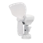 CAFRAMO ULTIMATE 12V 2-SPEED 7" FAN WHITE W/ LIGHTER PLUG