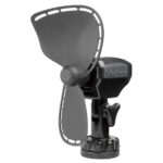 CAFRAMO ULTIMATE 12V 2-SPEED 7" FAN BLACK DIRECT WIRE