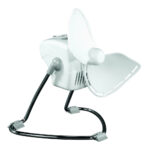 CAFRAMO CHINOOK 120VAC 2-SPEED 7" DESK FAN WHITE  6' CORD