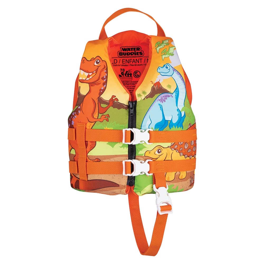 FULL THROTTLE CHILD WATER BUDDIES LIFE VEST DINOSAURS
