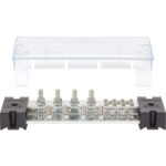 BLUE SEA 1990 POWERBAR 1000 8 X 3/8 STUDS W/COVER