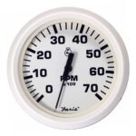 FARIA DRESS WHITE 4" TACHOMETER 7000 RPM GAS