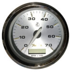 FARIA KRONOS 4" TACHOMETER HOURMETER 7000 RPM GAS OB
