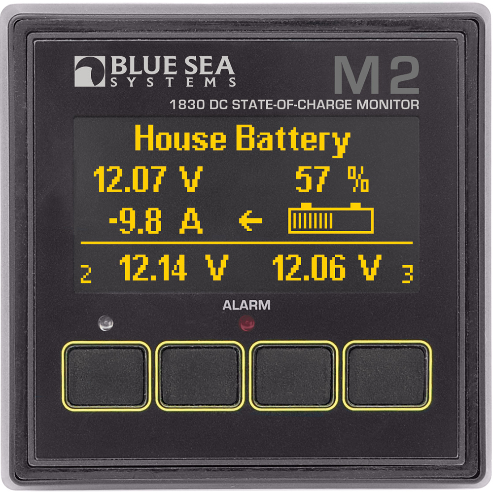 BLUE SEA 1830 M2 DC STATE OF CHARGE MONITOR - Image 2