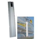 DOCK EDGE TOON FENDER PONTOON BOAT FENDER STANDARD 36" GREY
