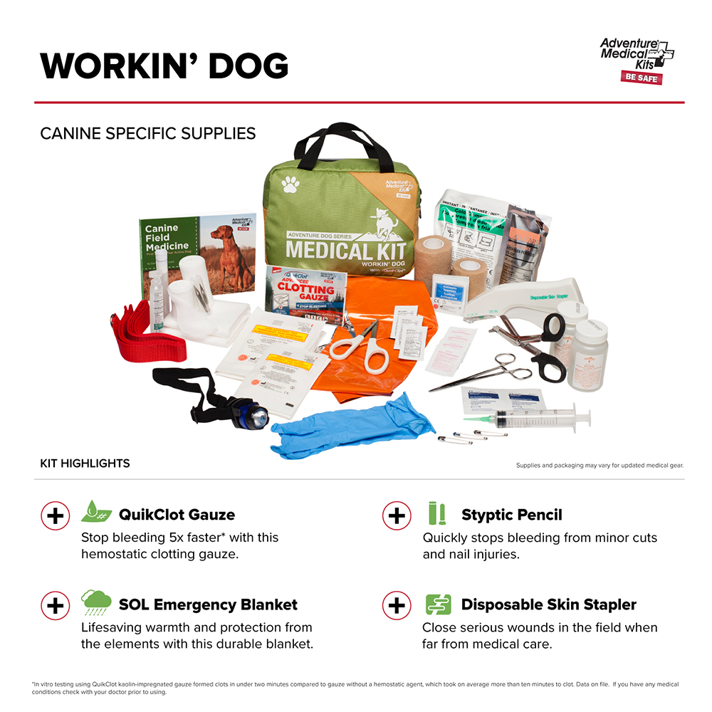 ADVENTURE MEDICAL DOG SERIES WORKIN' DOG FIRST AID KIT - Image 4