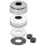 BLUE SEA 1001100 CABLECLAM W/ STAINLESS STEEL DRESS CAP 0.68