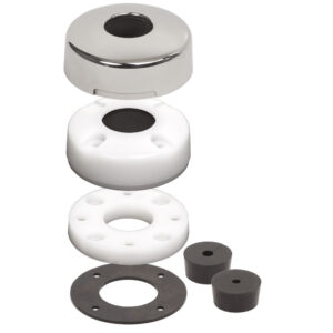 BLUE SEA 1002100 CABLECLAM W/ STAINLESS STEEL DRESS CAP 0.83