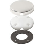 BLUE SEA 1007100 CABLECLAM  SIDE ENTRY W/ STAINLESS STEEL