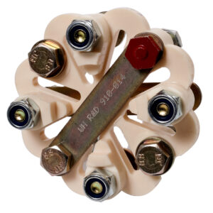 R & D FLEXIBLE COUPLING FOR 4" B/W, HURTH - 3 HP/100 RPM