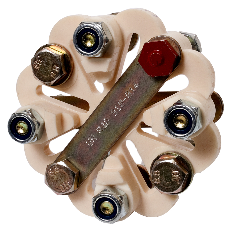 R & D FLEXIBLE COUPLING FOR 4" B/W, HURTH - 3 HP/100 RPM