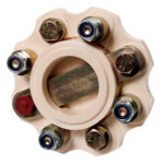 R & D FLEXIBLE COUPLING FOR 5" YANMAR - 10 HP/100 RPM