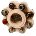 R & D FLEXIBLE COUPLING FOR 5" B/W, HURTH - 20 HP/100 RPM