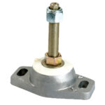R & D ENGINE MOUNT WITH 4" FOOTPRINT, 5/8" STUD, 300LBS