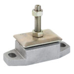 R & D ENGINE MOUNT WITH 4" FOOTPRINT,12MM STUD, 30-90 LBS