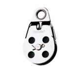 RONSTAN WIRE BLOCK FERRULE TOP REMOVABLE NYLATRON SHEAVE