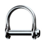 RONSTAN WIDE DEE SHACKLE 1/8"  PIN 15/32"L X 11/32"W
