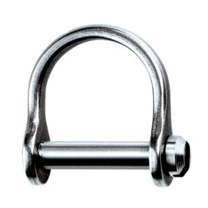 RONSTAN WIDE DEE SHACKLE 1/8" PIN 15/32"L X 11/32"W