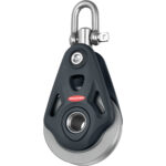 RONSTAN SERIES 75 CORE BLOCK SINGLE ALUM WIRE/ROPE SHEAVE