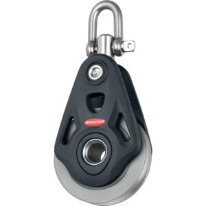 RONSTAN SERIES 75 CORE BLOCK SINGLE ALUM WIRE/ROPE SHEAVE