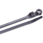 ANCOR 6" UV BLACK MOUNTING CABLE TIES 25 PACK