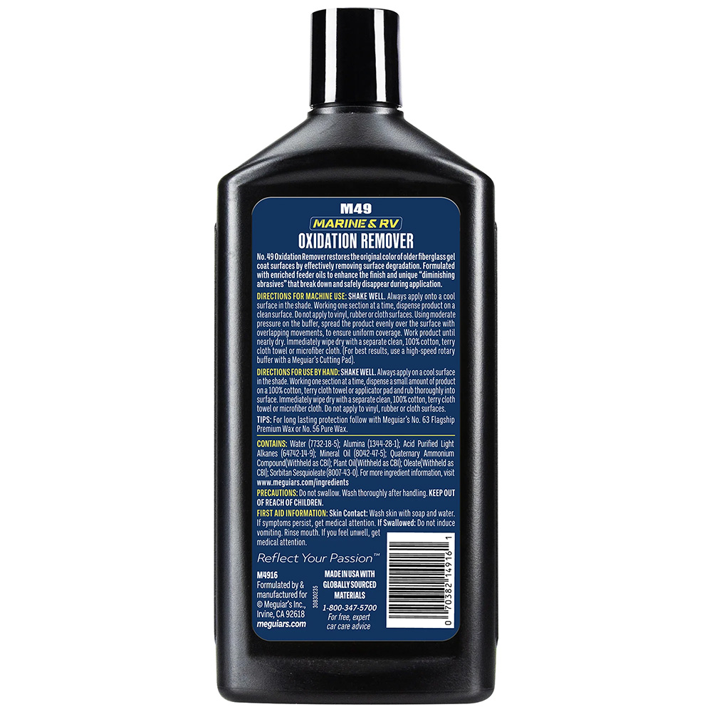 MEGUIAR'S HEAVY DUTY OXIDATION REMOVER 16 OZ - Image 2