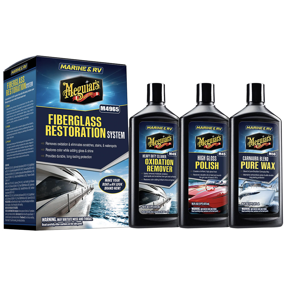 MEGUIAR'S MG FIBERGLASS OXIDATION REMOVAL KIT