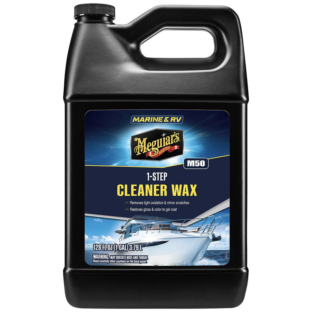 MEGUIAR'S BOAT/RV CLEANER WAX LIQUID 1 GAL