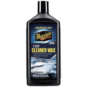 MEGUIAR'S BOAT/RV ONE STEP CLEANER WAX LIQUID 16 OZ
