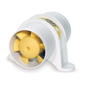 SHURFLO YELLOWTAIL 3" MARINE BLOWER 12VDC 120CFM WATERPROOF