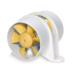 SHURFLO YELLOWTAIL 4" MARINE BLOWER 12VDC 215CFM WATERPROOF