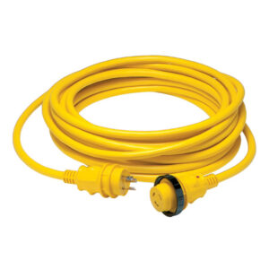 MARINCO 30A 125V 35' MOLDED CORDSET YELLOW