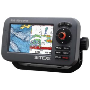 SITEX 5" CHARTPLOTTER/SOUNDER COMBO W/ EXTERNAL ANTENNA.