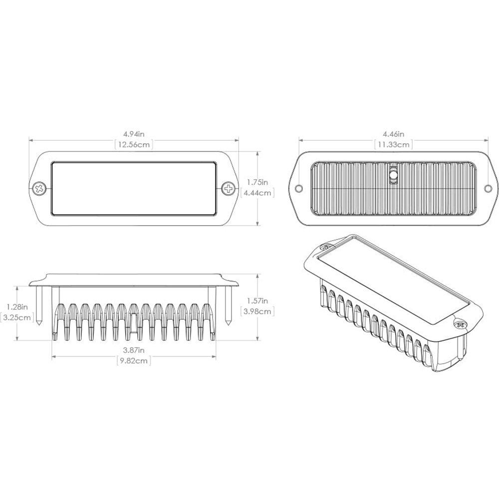 LUMITEC CAPRILT LED FLOOD LIGHT WHITE NON-DIMMING LIGHT - Image 4