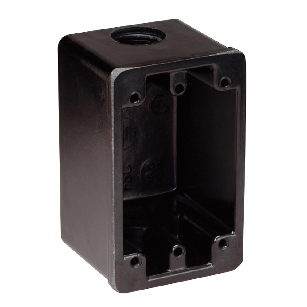MARINCO FS BOX BLACK F/ 15A 20A 30A RECEPTACLES