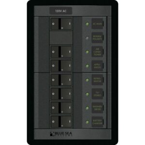 BLUE SEA 1202 120 VOLT AC MAIN + 6 POSITIONS