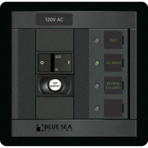 BLUE SEA 1502 ELCI MAIN 30A DOUBLE POLE PANEL