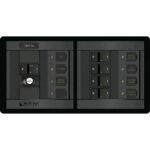 BLUE SEA 1193 ELCI MAIN 30A DOUBLE POLE + 4 POSITIONS