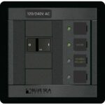 BLUE SEA 1168 C-SERIES TRIPLE POLE FLAT ROCKER CIRCUIT