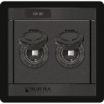 BLUE SEA 1472 DC 12 VOLT  SOCKET PANEL