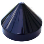 MONARCH BLACK CONE PILING CAP 6.5"