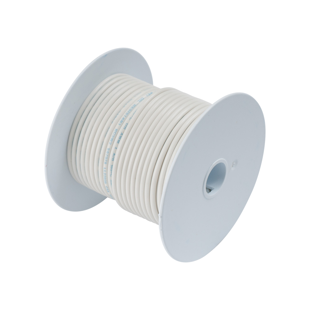ANCOR WHITE 100' 12 AWG WHITE TINNED COPPER