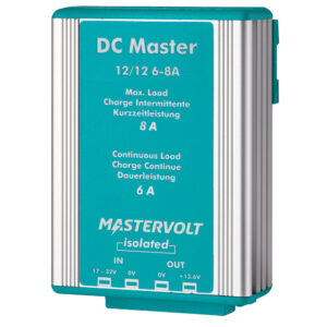 MASTERVOLT DC MASTER 12V TO 12V CONVERTER 6A W/ ISOLATOR