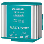 MASTERVOLT DC MASTER 24V TO 12V CONVERTER 3A W/ ISOLATOR