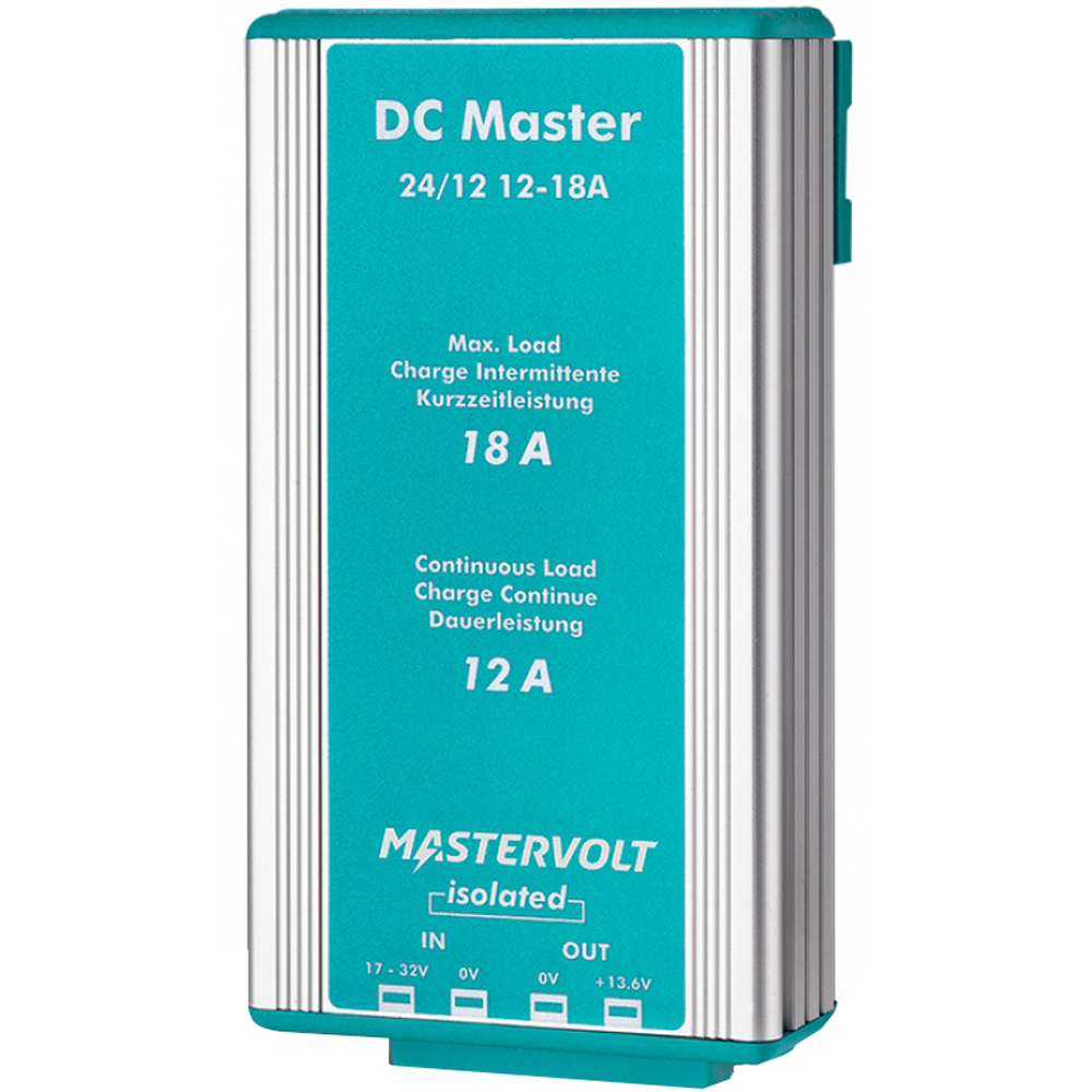 MASTERVOLT DC MASTER 24V TO 12V CONVERTER 12A W/ ISOLATOR