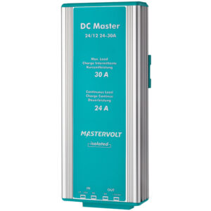 MASTERVOLT DC MASTER 24V TO 12V CONVERTER 24A W/ ISOLATOR