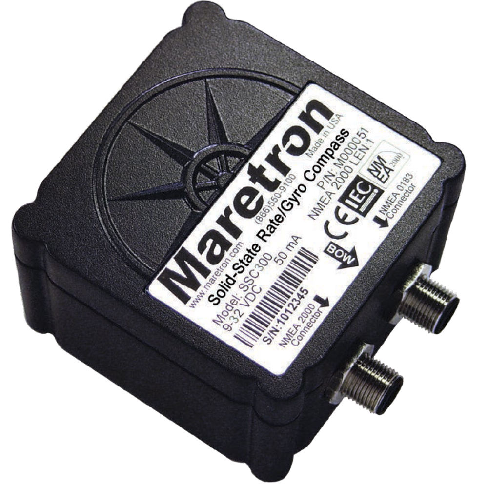 MARETRON SSC300-01 SOLID-STATE RAE/GYRO COMPASS- DOES NOT
