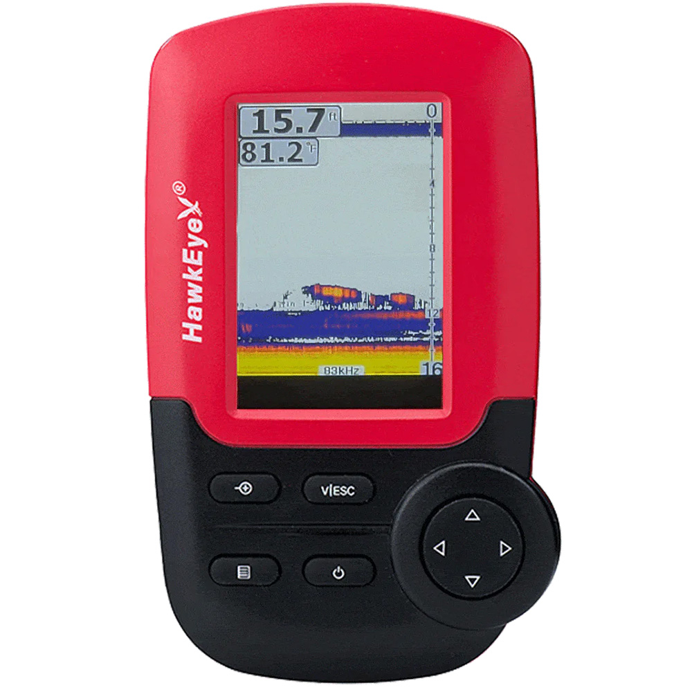 HAWKEYE FISHTRAX COLOR PORTABLE FISH FINDER